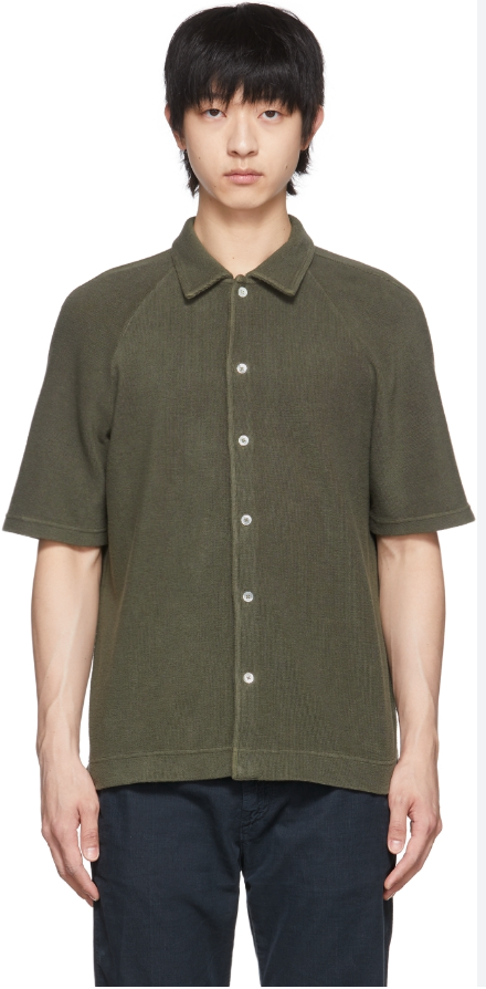 Cruiser Poloshirt aus Frotée-Baumwolljersey green desert